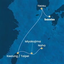Costa Serena - Japonsko, Jižní Korea (Sasebo)