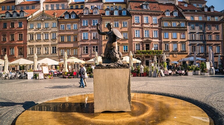 Warszawa_mořská panna
