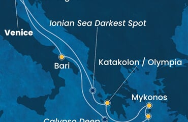 Costa Deliziosa - Itálie, Řecko (z Benátek)