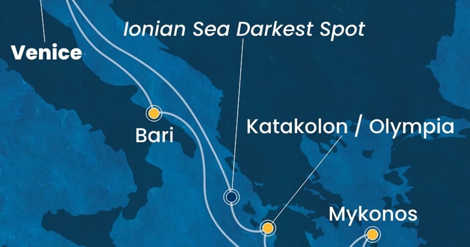 Trasa plavby CDE-PMA07A2N