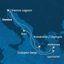 Costa Deliziosa - Itálie, Řecko (z Benátek)
