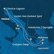 Costa Deliziosa - Itálie, Řecko (z Benátek)