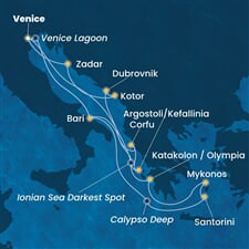 Costa Deliziosa - Itálie, Řecko, Černá Hora, Chorvatsko (z Benátek)