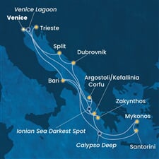 Costa Deliziosa - Itálie, Řecko, Chorvatsko (z Benátek)
