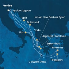Costa Deliziosa - Itálie, Řecko, Chorvatsko (z Benátek)