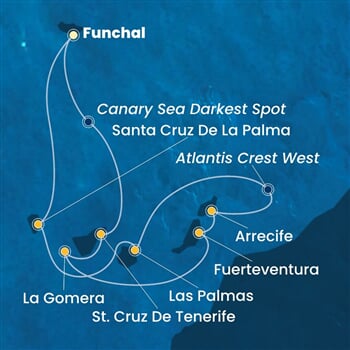 Trasa plavby CFO-FNC07A0T