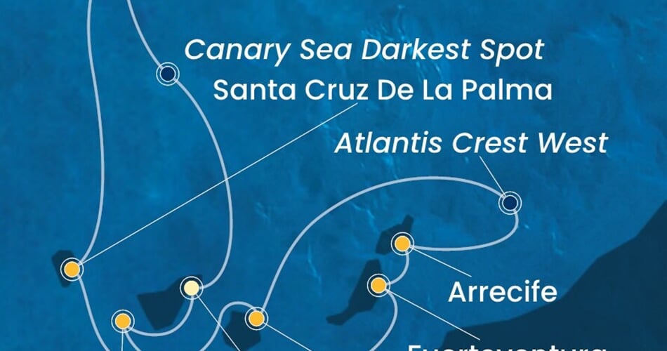 Trasa plavby CFO-TCI07A1O