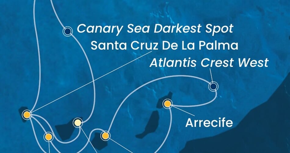 Trasa plavby CFO-TCI07A1P