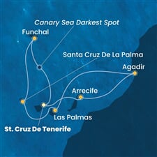 Costa Fortuna - Španělsko, Maroko, Portugalsko (Santa Cruz de Tenerife)