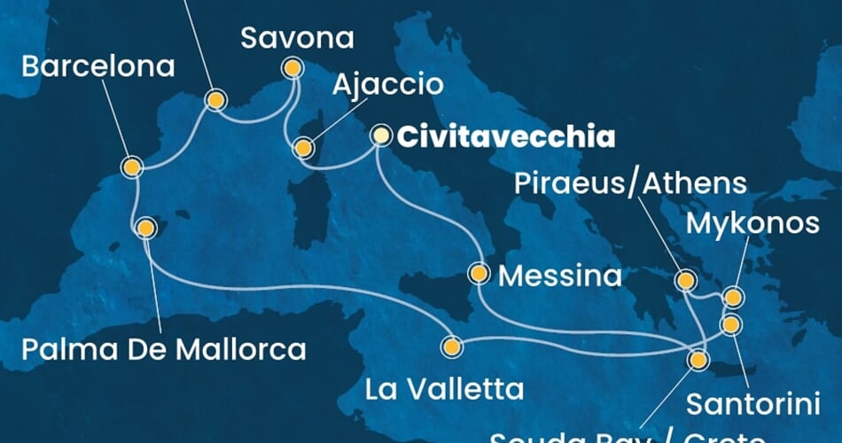 Trasa plavby CFS-CIV15A03