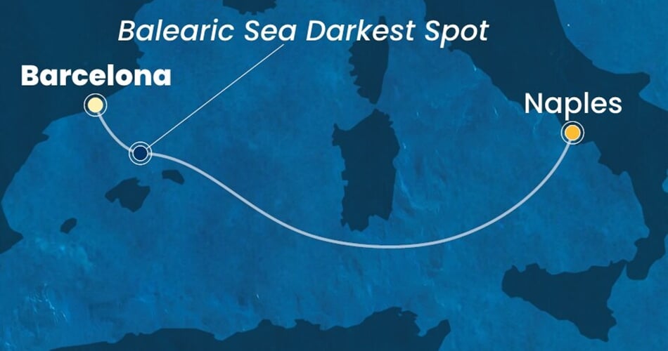 Trasa plavby CTO-BCN02A3W