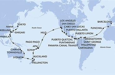 MSC Magnifica - Španělsko, Portugalsko, Barbados, Grenada, Kolumbie, ... (z Barcelony)