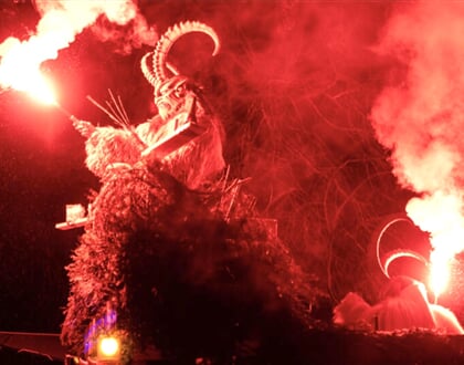 25 Advent a Krampus Rakousko