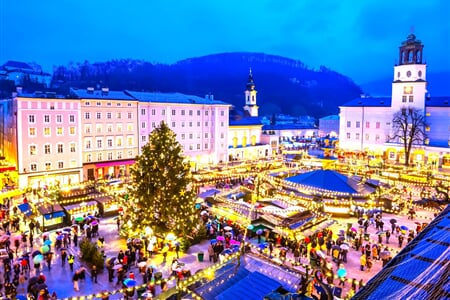 Krampus Advent Salzburg Hallstatt Bad Ischl jezero Wolfgangsee