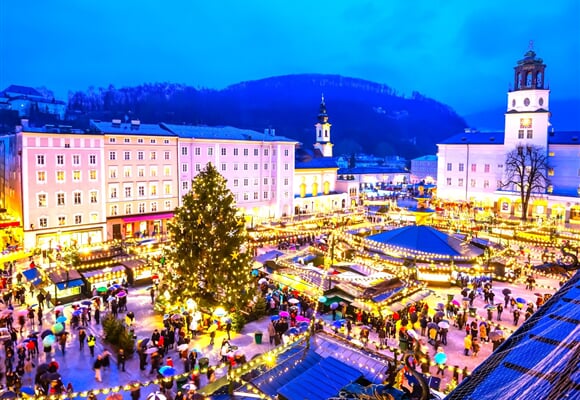 Krampus Advent Salzburg Hallstatt Bad Ischl jezero Wolfgangsee
