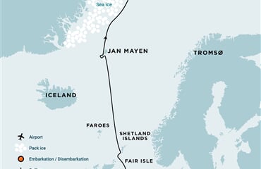 Arctic Ocean - Aberdeen, Fair Isle, Jan Mayen, Ice edge, Spitsbergen, Birding (m/v Ortelius)
