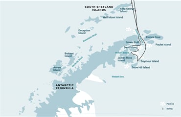 Weddell Sea - Basecamp (m/v Hondius)