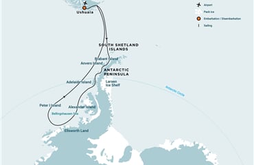 Bellingshausen Sea / Peter I Island + Ellsworth Land - incl. helicopters (m/v Ortelius)