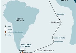 Atlantic Odyssey excl. Antarctic Peninsula to Cape Verde (m/v Plancius)