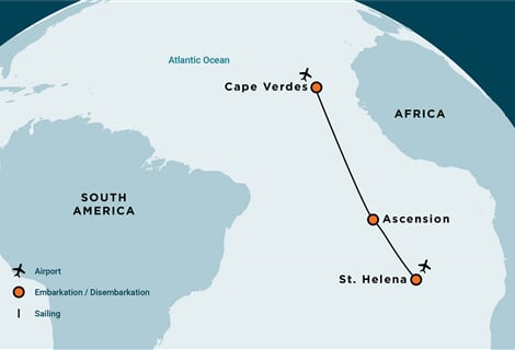 St. Helena to Cape Verde (m/v Plancius)