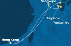 Trasa plavby CSE-HKG09A01