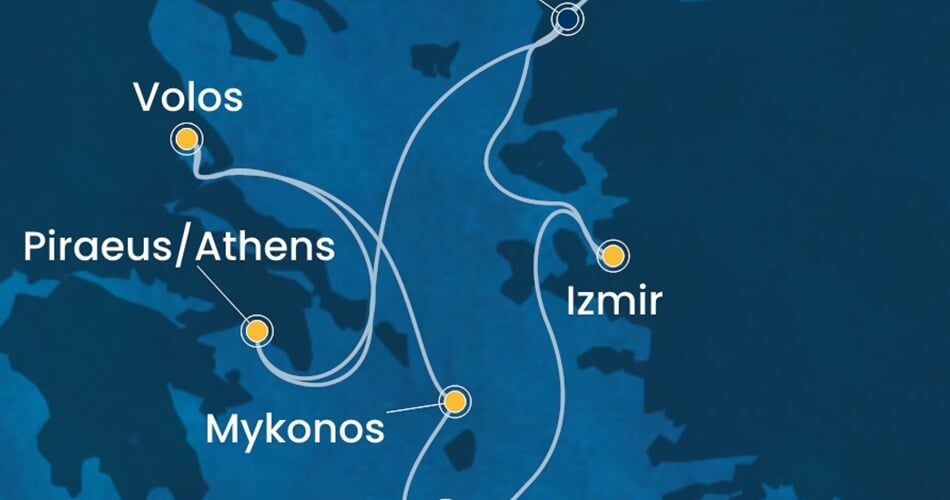 Trasa plavby CFO-IST07A1U