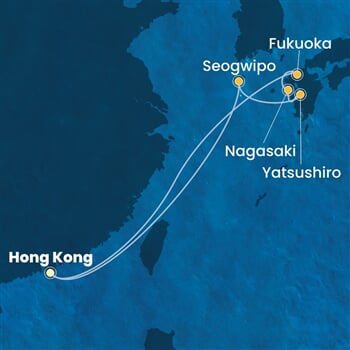 Trasa plavby CSE-HKG09A01