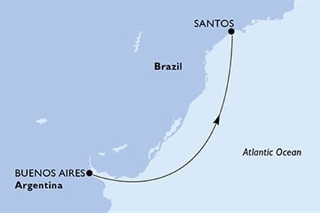 MSC DIVINA - Argentina, Brazílie (Buenos Aires)