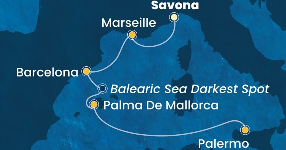 Trasa plavby CTO-SVN05A35