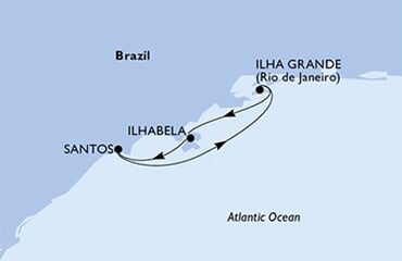 MSC Musica - Brazílie (Santos)