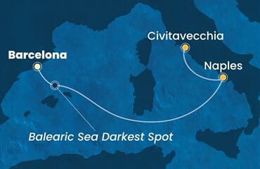 Costa Toscana - Španělsko, Itálie (z Barcelony)
