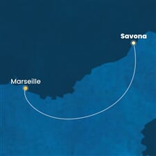 Costa Toscana - Itálie, Francie (ze Savony)