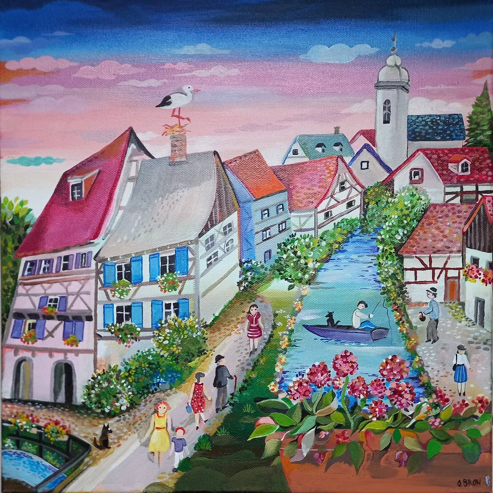 Odile Bron: Odile Bron, Francie
