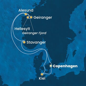 Trasa plavby CDI-CPH07A31