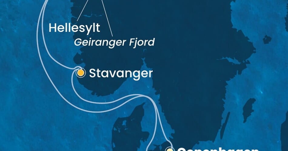 Trasa plavby CDI-CPH07A31