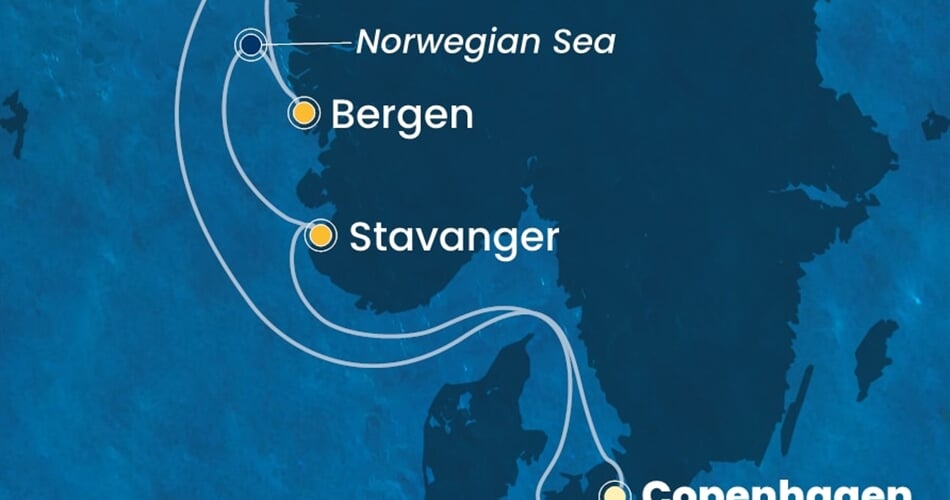 Trasa plavby CDI-CPH07A33