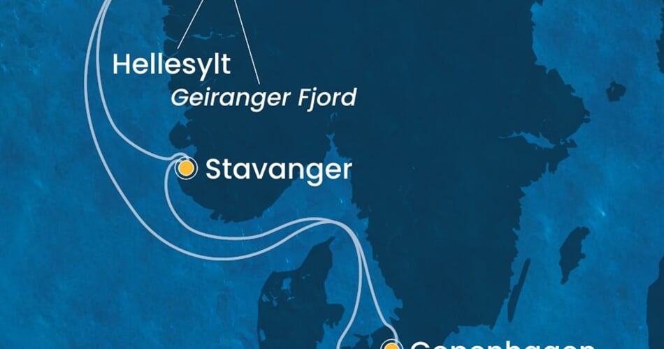 Trasa plavby CDI-KEL07A2Z