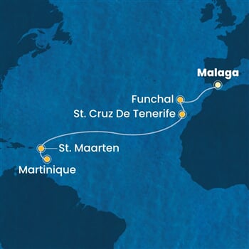 Trasa plavby CFS-AGP11A0C