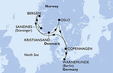 MSC Magnifica - Dánsko, Německo, Norsko (z Kodaně)