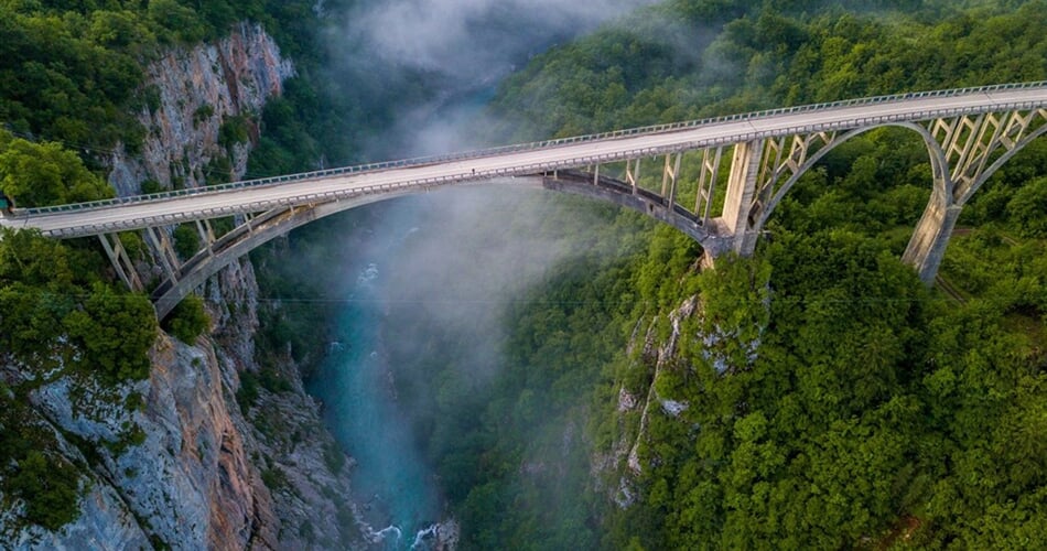 Černá Hora - kaňon Tara