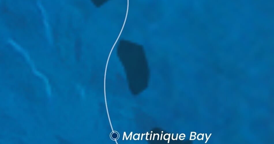 Trasa plavby CFS-FDF01011