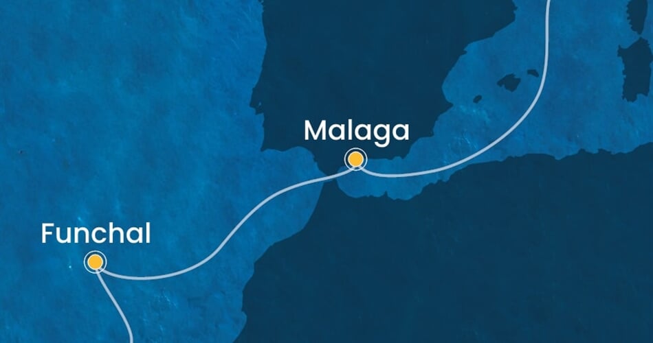 Trasa plavby CFS-MRS05A1N