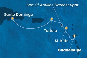 Costa Fascinosa - Nizozemské Antily, Panenské o. (britské), Dominikán.rep. (Pointe-a-Pitre)