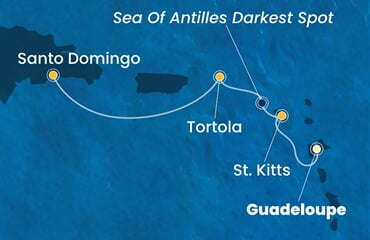 Costa Fascinosa - Nizozemské Antily, Panenské o. (britské), Dominikán.rep. (Pointe-a-Pitre)