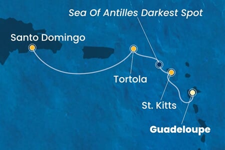 Costa Fascinosa - Nizozemské Antily, Panenské o. (britské), Dominikán.rep. (Pointe-a-Pitre)