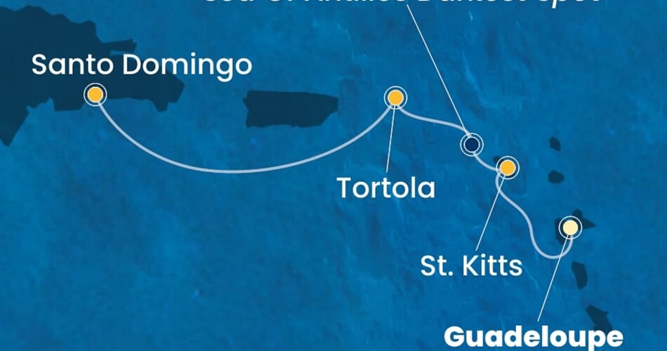 Trasa plavby CFS-PTP03A0O