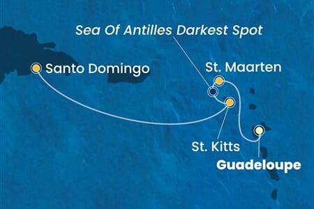 Costa Fascinosa - Nizozemské Antily, Dominikán.rep. (Pointe-a-Pitre)