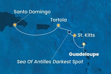 Costa Fascinosa - Nizozemské Antily, Panenské o. (britské), Dominikán.rep. (Pointe-a-Pitre)