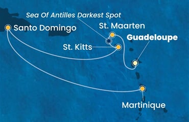 Costa Fascinosa - Nizozemské Antily, Dominikán.rep. (Pointe-a-Pitre)