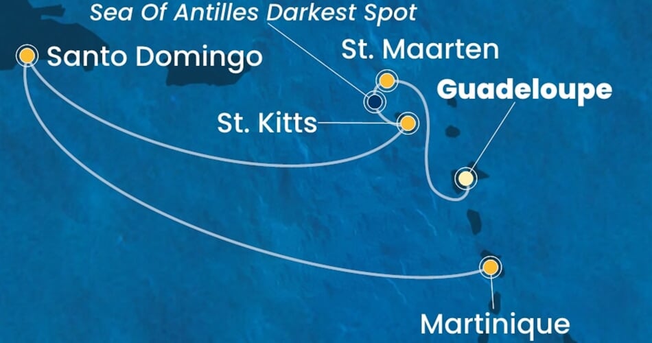 Trasa plavby CFS-PTP05A03